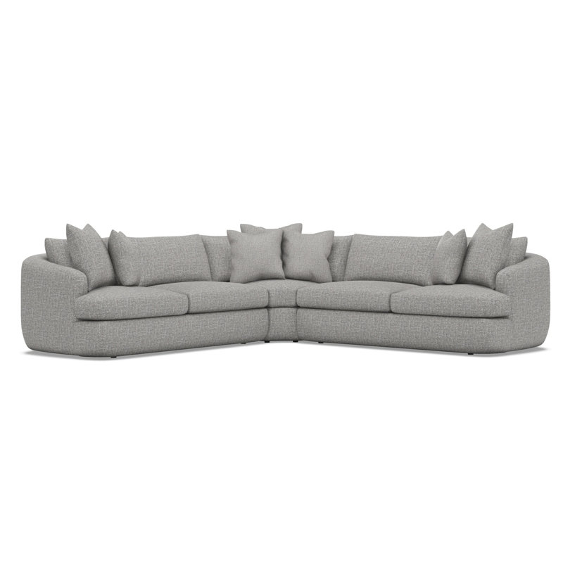 Jules Fabric 3 Pc Sectional, 1697-011