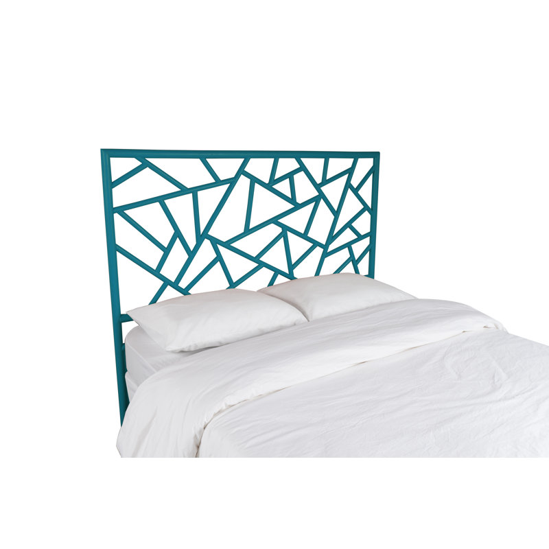 Tiffany Wicker/Rattan Open-Frame Headboard, Celery Green, Queen