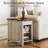 Aneshia End Table with Storage and Charging Station-289663270