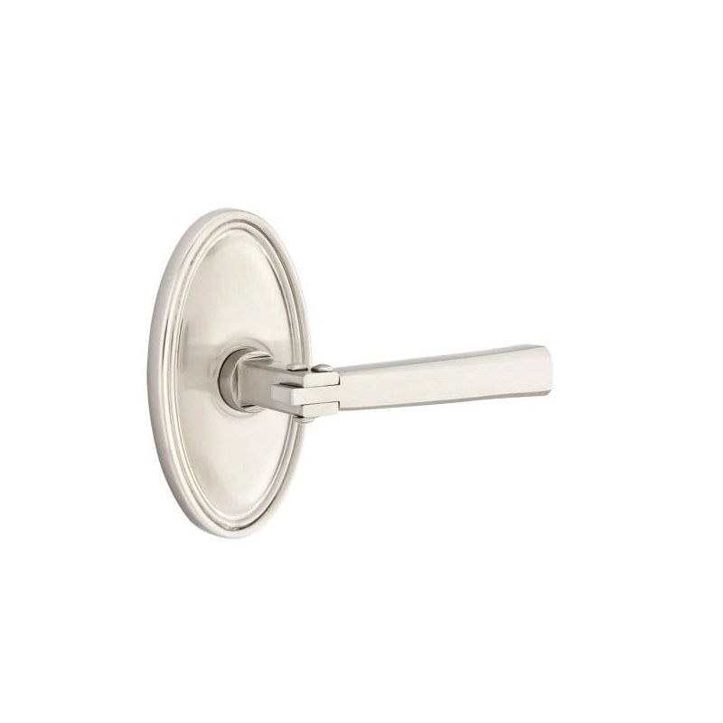 Passage Door Lever with Square Rosette