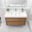 Cloude 42'' Single Bathroom Vanity with Acrylic Top-924724602