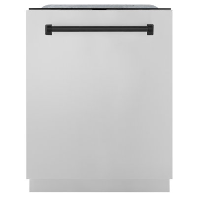 Zline Autograph Edition 24"" 45 dBA Built-In Button Control Dishwasher -  DWMTZ-304-24-MB