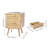 Rattan Nightstand End Table, Side Table