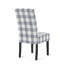 Table et chaises de salle à manger modernes - Conception élégante à haut dossier convenant à tout décor-485067390