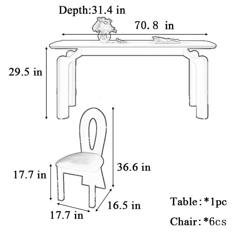Jeshan, 29.5"H x 70.8"L x 31.4"W
