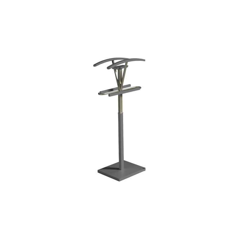 Freestanding Valet Stand, Grey