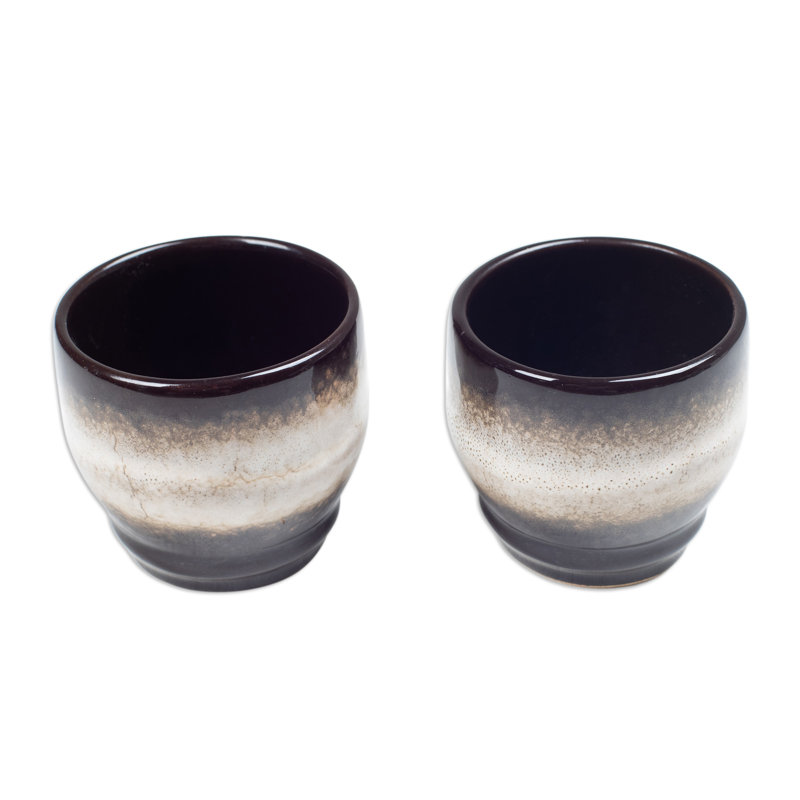 Paire de tasses en céramique Bungalow Rose