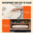 Electric Warming Tray Rollable Food Warming Mat w/ Temp Control for Buffet