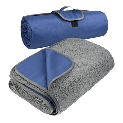 Très grande couverture imperméable pour l'extérieur Tirrinia, 66 po x 90 po