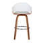 Tabouret de comptoir pivotant de 25,6 po Colwell-22385803