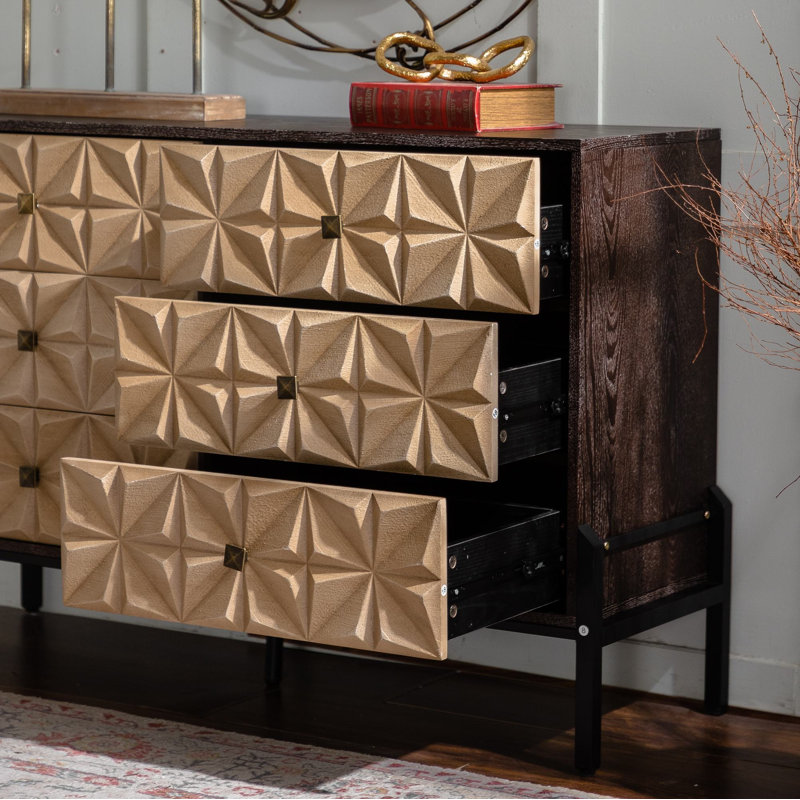 Buffet en bois massif 48,21 "Bridgeport