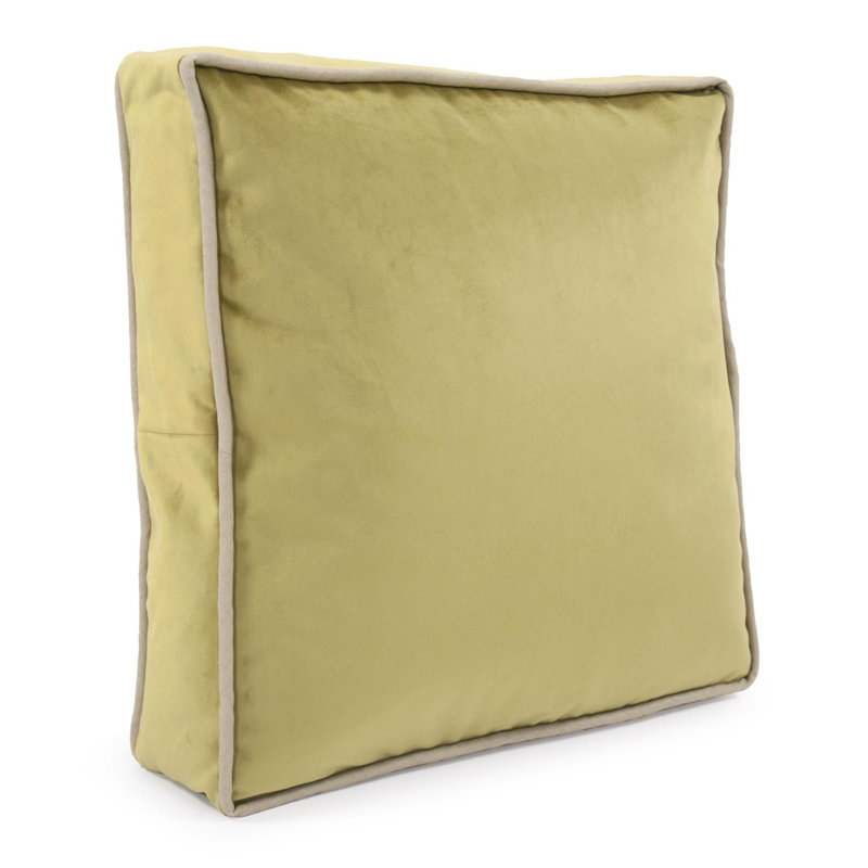 20 Gusseted Pillow  Bella - Down Insert, Moss