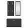Ruban 8 Pair Shoe Storage Cabinet