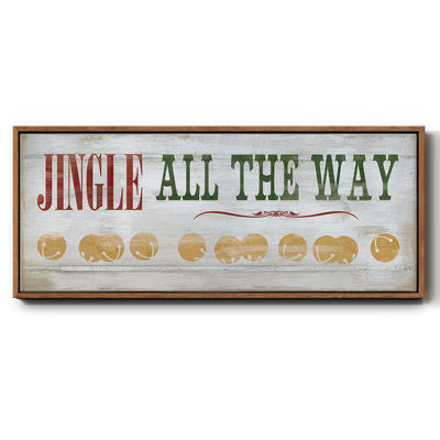Toile encadrée «Jingle All the Way»