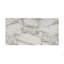 Table basse 47 po avec plateau en faux marbre blanc