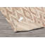 Tapis oriental en laine tissé à la main à motif kilim 5 pi x 8 pi LoomBloom
