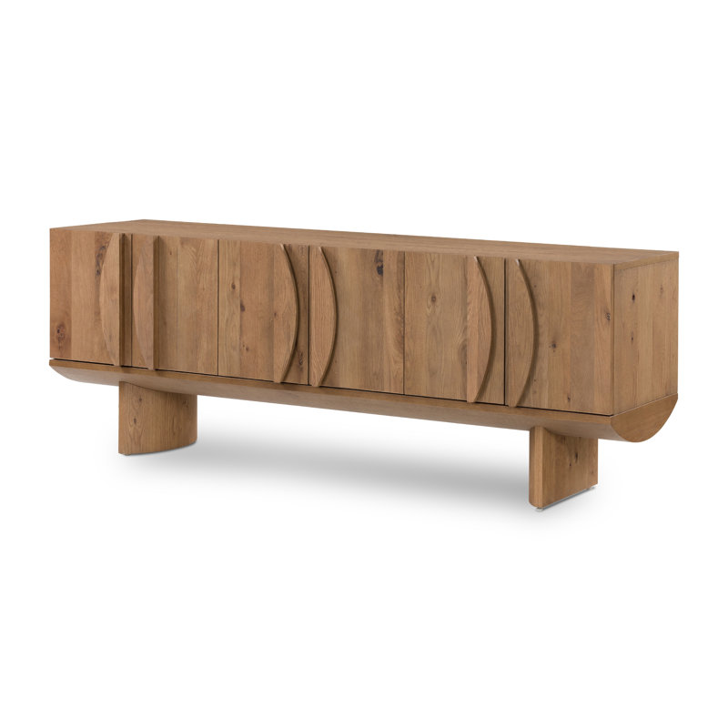 Pickford Media Console - Dusted Oak Veneer