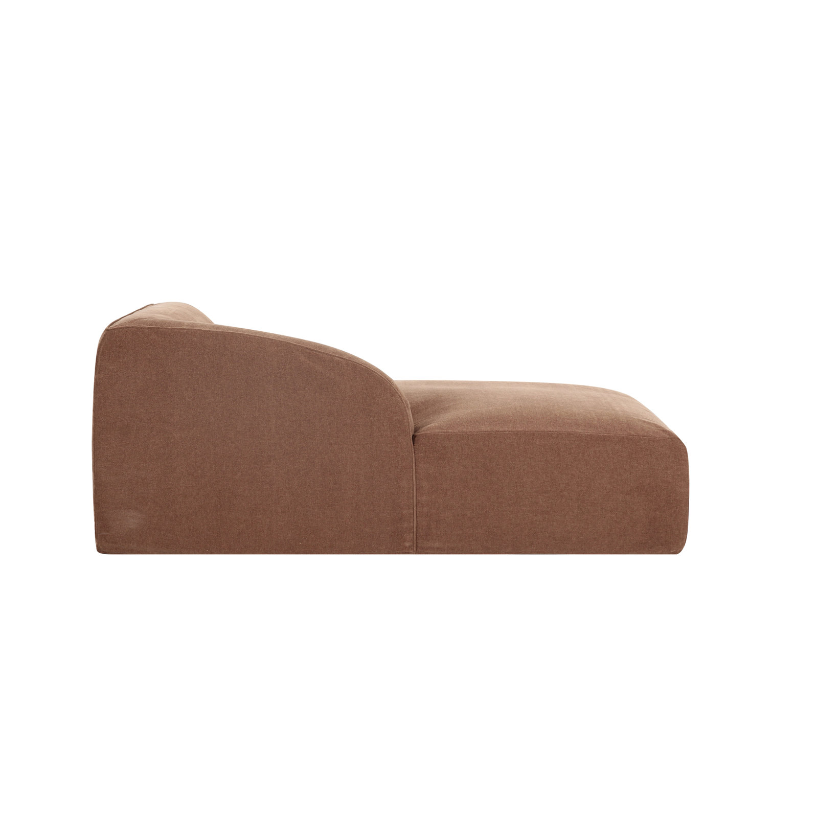 Wilde Left-Arm Facing Chaise Lounge,  Latte Loft Canvas 