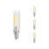 2.5 Watt (25 Watt Equivalent), T6 LED, Dimmable Light Bulb, (2700K) E12/Candelabra Base 