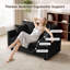 Canapé 52 po avec 2 coussins en chenille-132896307-132896309