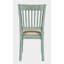 Sina Cotton Upholstered Slat Back Accent