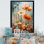 Peach Wonderland Flower Garden I - Fleurs, impressions sur toile