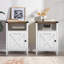 Ensemble de lit plateforme en similicuir Alber-1897356387-1897356385