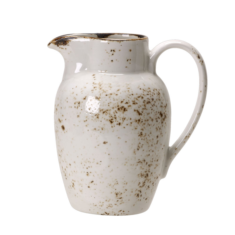 Décanteur blanc artisanal