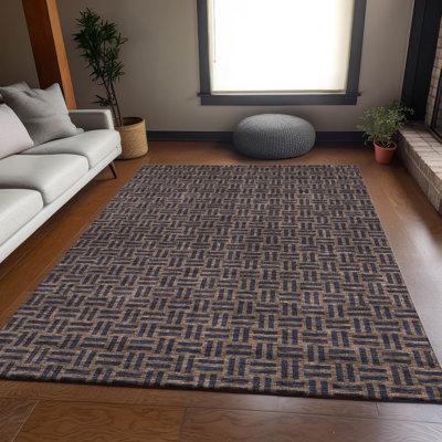 Tapis chocolat Prisco lavable à la machine de qualité supérieure