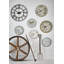 Herb Pots Wall Clock - 36cm