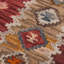 Laughlin Wool Oriental Area Rug in Red/Beige-2022945221