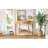 TREXM Farmhouse Half Moon Console Table With Drawer & Shelf - Rustic Accent Table, Sofa Table For Entryway, Living Room, Hallway And Foyer-744149603