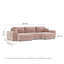 Six-seater panoramic sofa-855007366