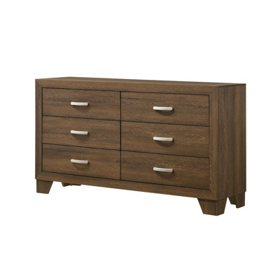 Commode à finition chêne Miquell