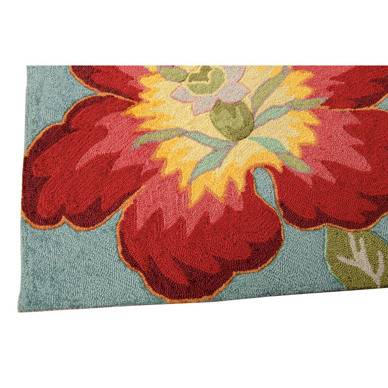 Decker Floral Hand Woven Area Rug, Rectangle 244 x 320cm