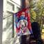 Drapeau patriotique de la maison américaine-112698727