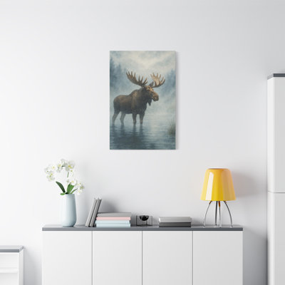 Aaroon Single Picture Frame Print on Canvas