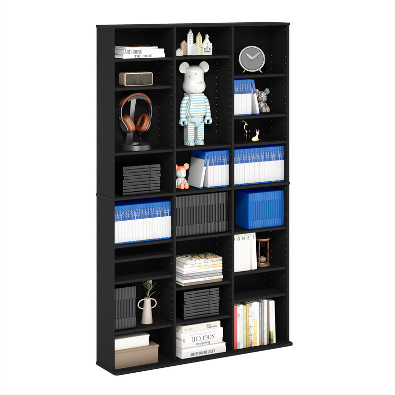 60.47cm H Media Shelves, Americano