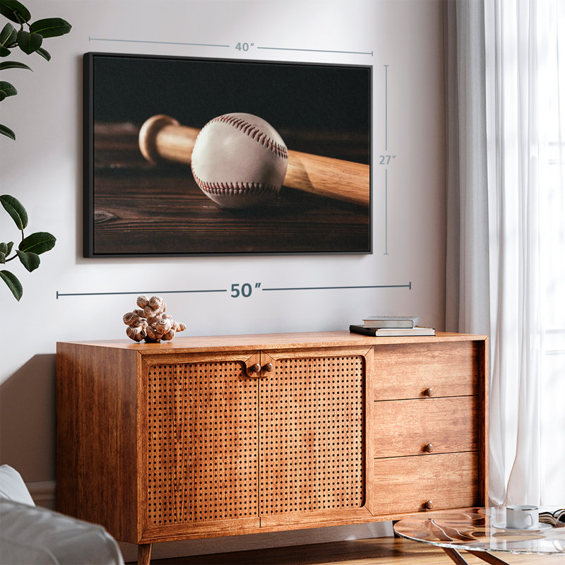 Baseball Things, reproduction sur toile, H 27 po x l 40 po