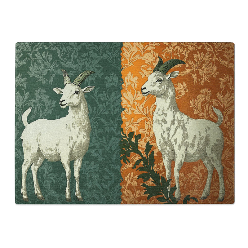 Goat  Glass Chopping Board