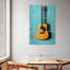 Guitare Abarca dans la chambre bleue-108546152