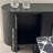 Retro Black Sideboard