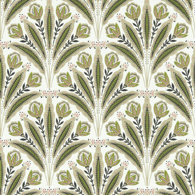 Secret Garden Attingham 10.05m x 52cm Matte Wallpaper Roll
