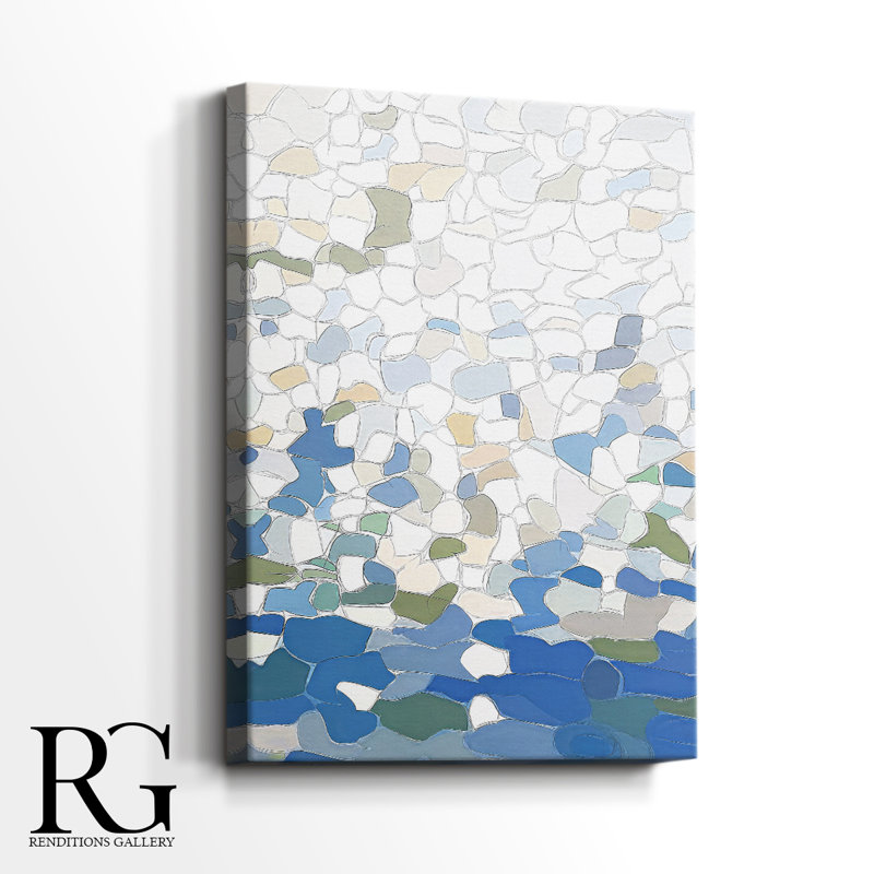 Abstract LV Gallery Wrapped Canvas - Ready To Hang, 27" H x 18" W