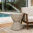 Outdoor LightWeight Concrete Side Table