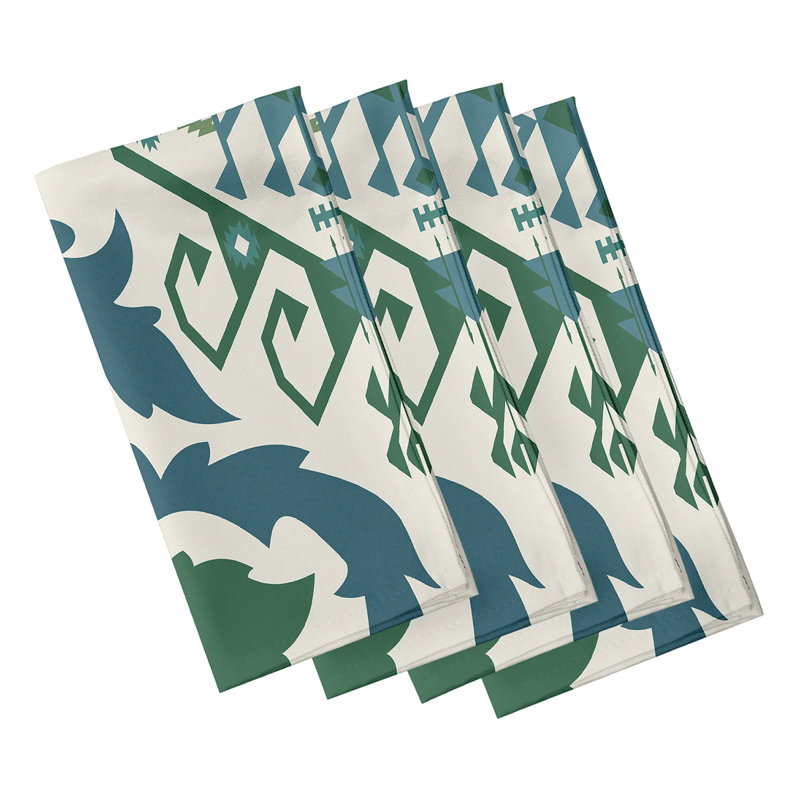 Serviette Senoia, Bleu sarcelle
