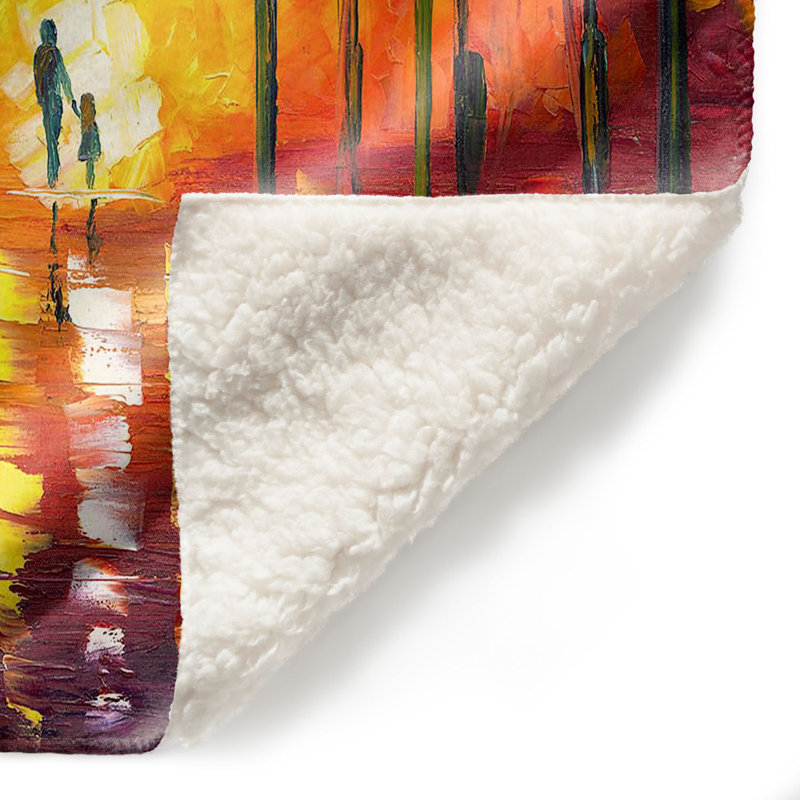 Couverture sherpa doux à guidage, l 68 po x L 80 po