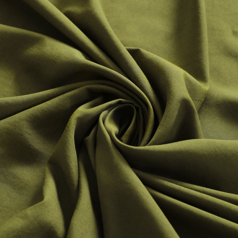 Rayon From Bamboo Fiber Polyester Blend Sheet Set Ultra-Soft Durable All-Season Comfort Bedding, Army green