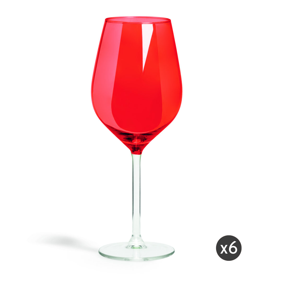 Color Wine 500ml Drinking Glass Set