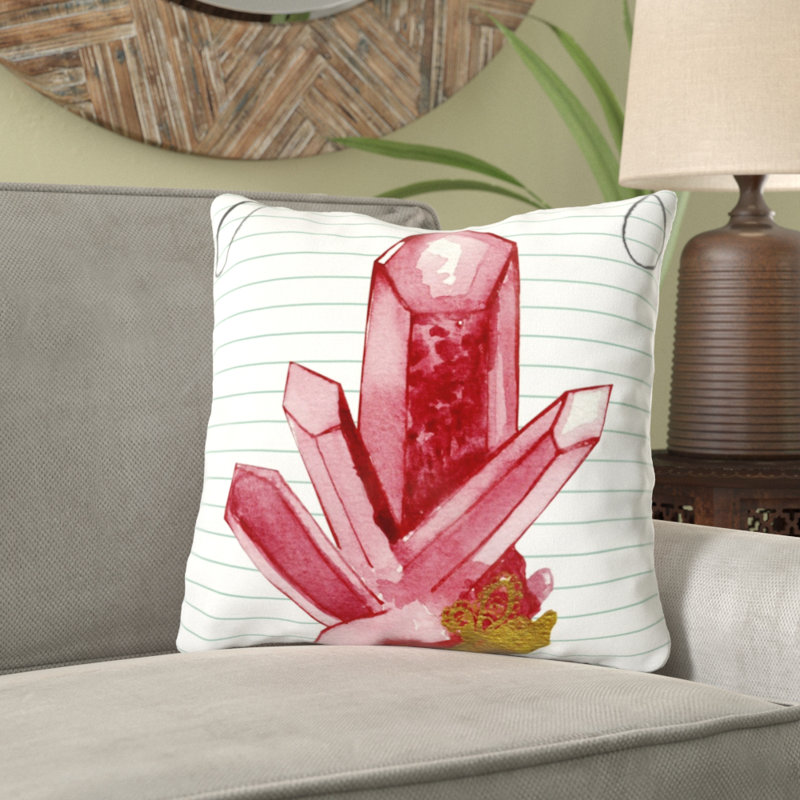 Coussin décoratif Roger, Microsuède, Intérieur